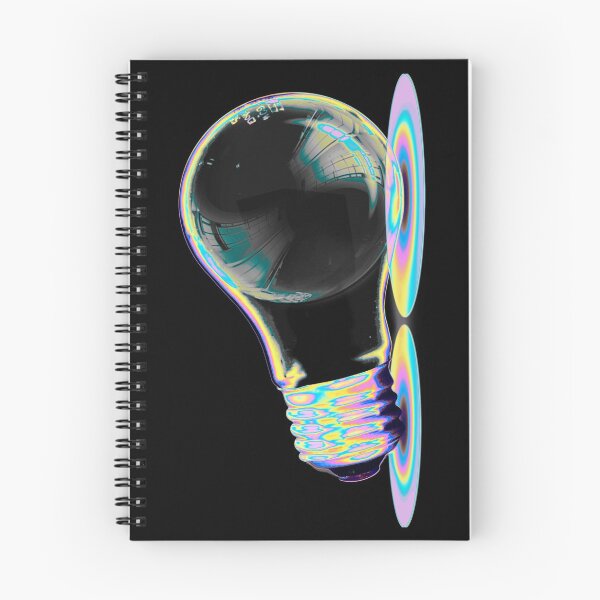 Item preview, Holo Light Bulb Black designed and sold by dinaaaaaah.