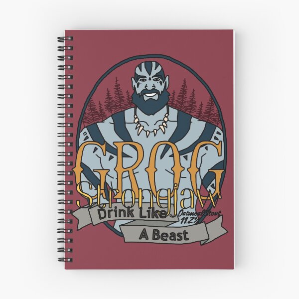 Item preview, Grog Strong Jaw - Drink like a beast designed and sold by katecrashed.