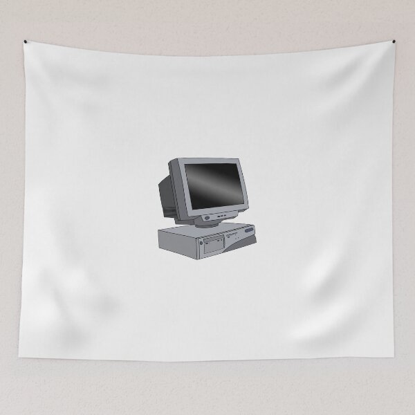 Item preview, Old Computer designed and sold by Beckett’s Art Bucket.