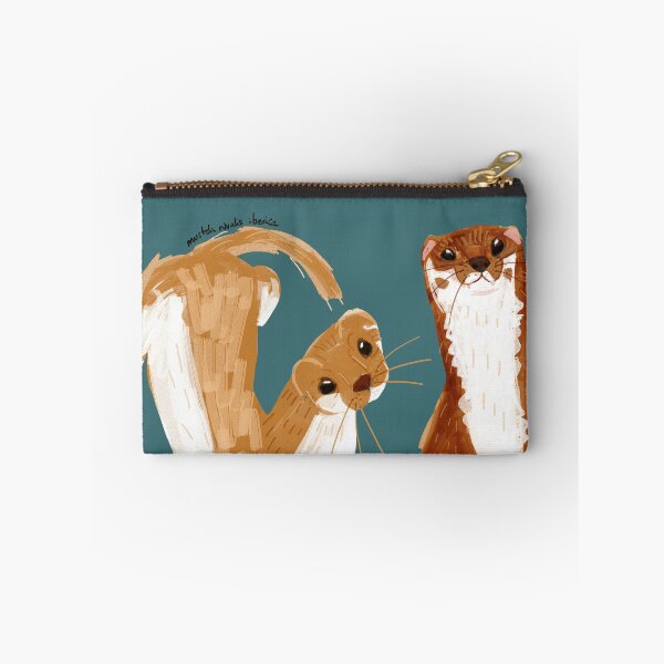 Item preview, Funny Weasel (Mustela nivalis) designed and sold by belettelepink.