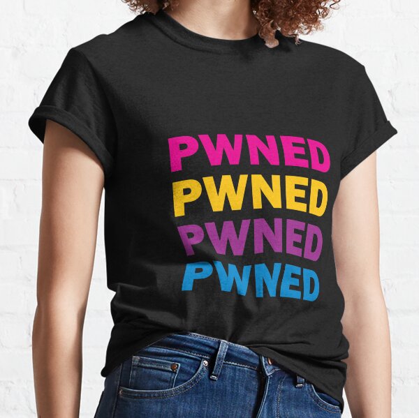 Pwned T Shirts Redbubble - pwned by death roblox