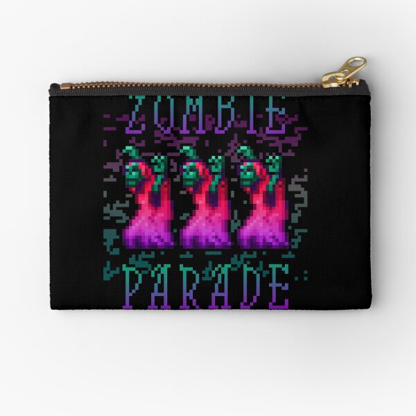 Zombie Parade Zipper Pouch