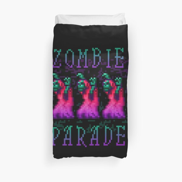 Zombie Parade Duvet Cover