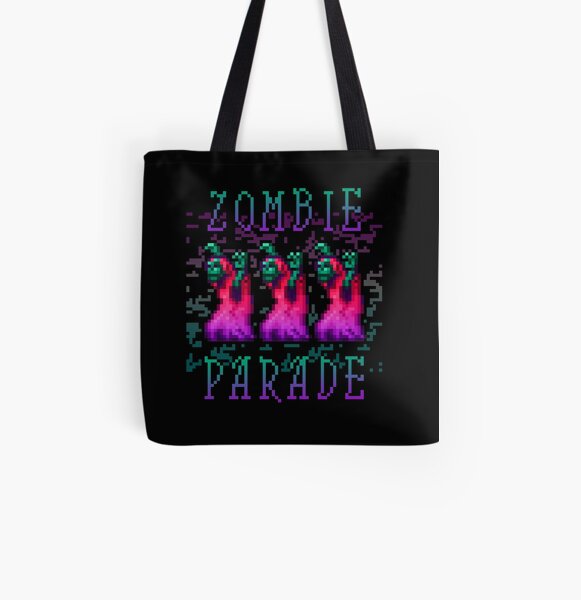 Zombie Parade All Over Print Tote Bag