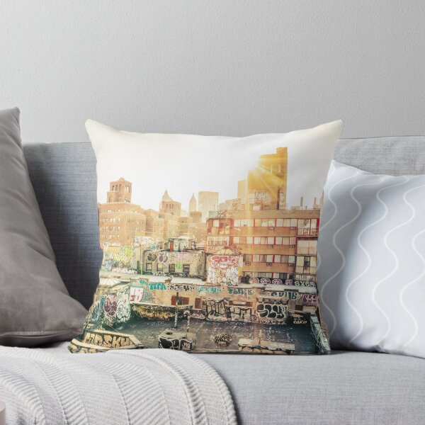 Item preview, Graffiti Rooftops at Sunset - Chinatown - New York City designed and sold by Vivienne Gucwa.