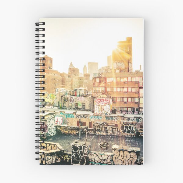 Item preview, Graffiti Rooftops at Sunset - Chinatown - New York City designed and sold by Vivienne Gucwa.