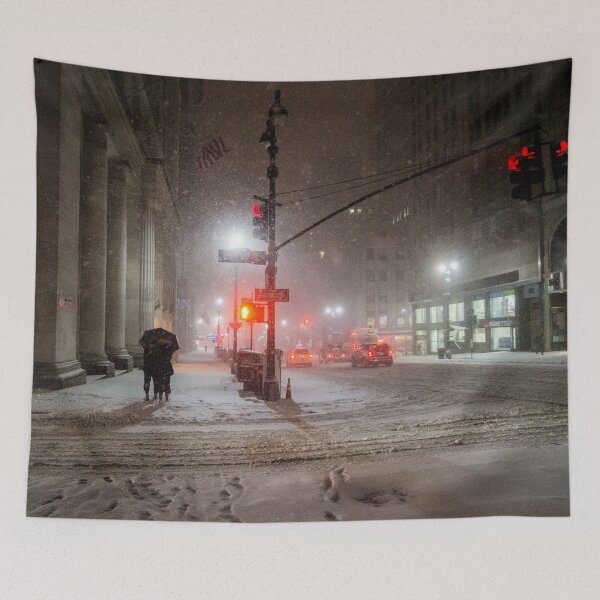 Item preview, Winter Romance - Snowy Night in New York City designed and sold by Vivienne Gucwa.