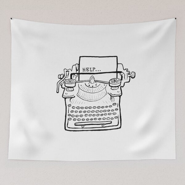 Item preview, h e l p  designed and sold by Rose Walker.