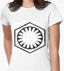 #cursor #arrow #computer #mouse #icon #pointer #hand #pixel #internet #click #symbol #isolated #web #white #illustration #business #black #sign #design #cursors #www #graphic #link #screen Women's Fitted T-Shirt