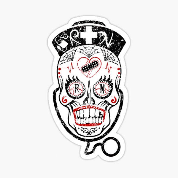 sugar skull nurse tattoosTikTok Search