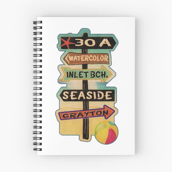 Item preview, 30 A Florida Walton County Watercolor Inlet Beach Seaside Grayton Beach designed and sold by Travel Time.