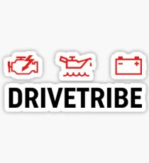 DriveTribe Warning Lights Sticker