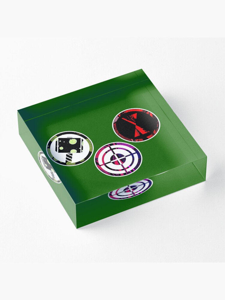 Alternate view of The Second Trio Acrylic Block