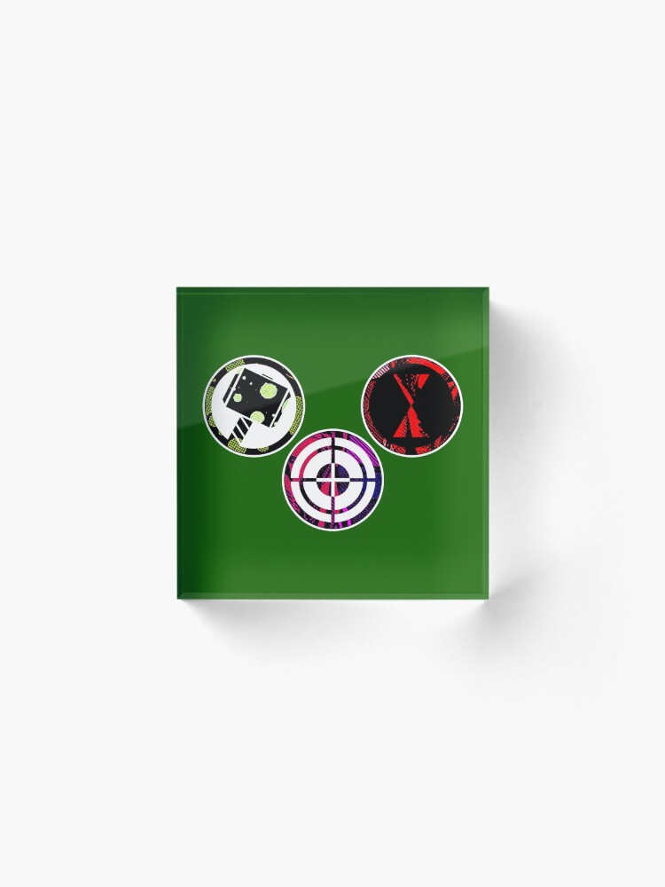 Alternate view of The Second Trio Acrylic Block