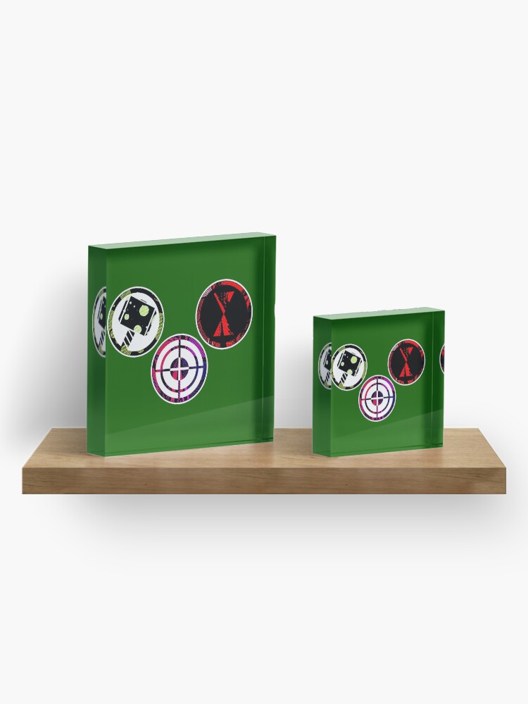 Alternate view of The Second Trio Acrylic Block