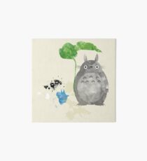 My Neighbor Totoro Giclee Vintage Digital Art Art Board