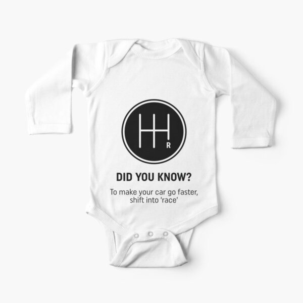 Did you know reverse design Long Sleeve Baby One-Piece