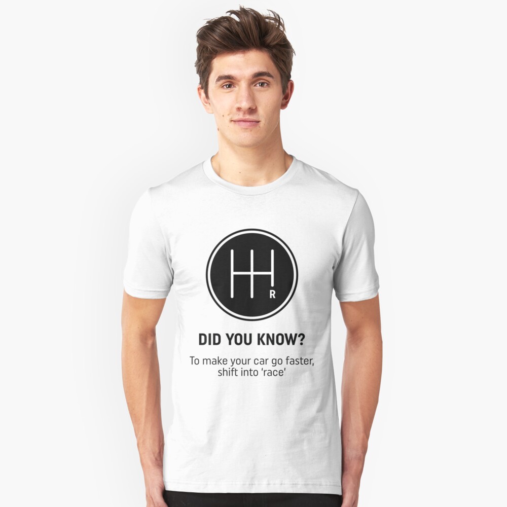 Did you know reverse design Slim Fit T-Shirt