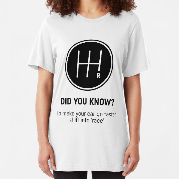 Did you know reverse design Slim Fit T-Shirt