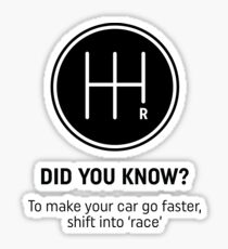 Did you know reverse design Sticker