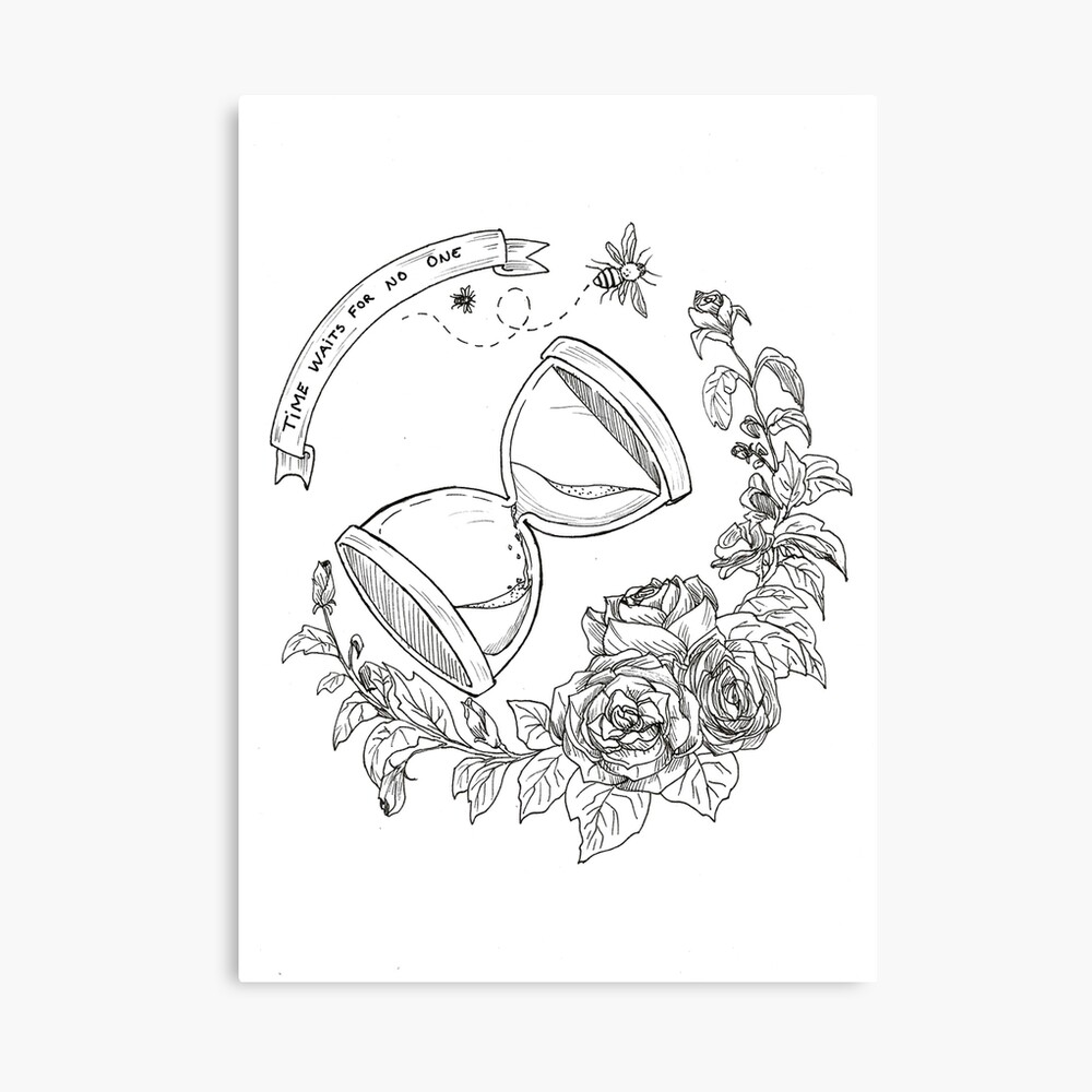 Time Waits For No One Framed Art Print By Danaschmidt Redbubble