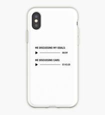 Me discussing car funny design iPhone Case