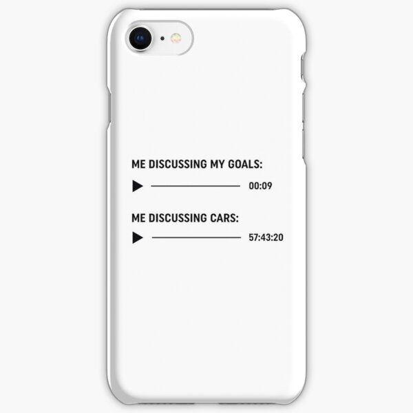 Me discussing car funny design iPhone Snap Case