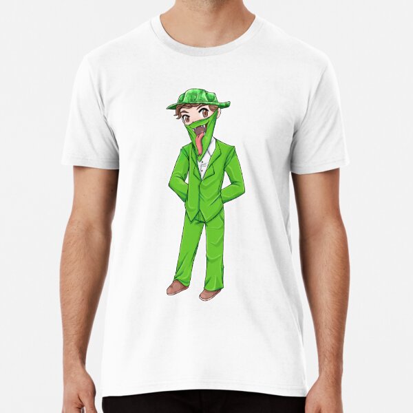 Insanelyluke T Shirt By Evilartist Redbubble - buying the new green top hat with white band on roblox