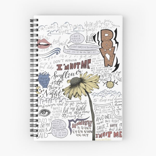 Item preview, Sunflower Lyric Art designed and sold by sarajanestudios.