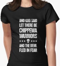 Native American Chippewa Women's Fitted T-Shirt