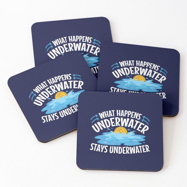Item preview, Water Polo What Happens Underwater Stays Underwater designed and sold by jaygo.