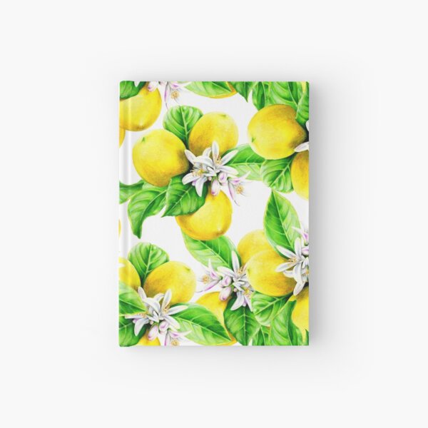 Luscious Lemon Hardcover Journal