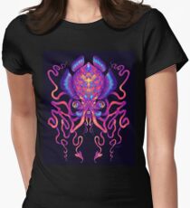 Kopffüßer Tailliertes T-Shirt für Frauen