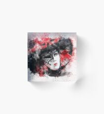 Carnival Mask Acrylic Block