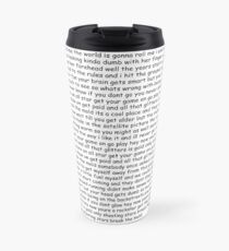 Smash Mouth - All Star lyrics Travel Mug