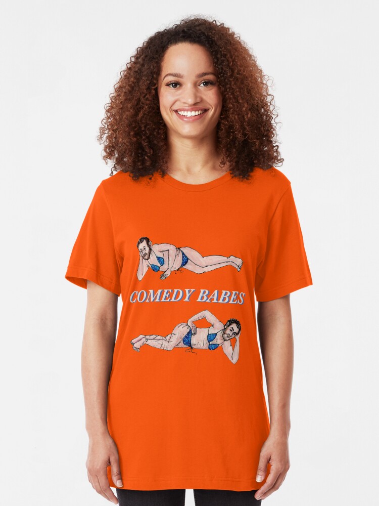 Rhod Gilbert Alex Horne Comedy Babes Taskmaster T Shirt By