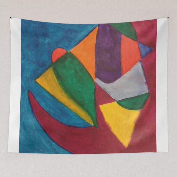 Item preview, Post-Modernist Crazy Shapes! - Color Shapes, Painting, Abstract Art designed and sold by Clean-Man.