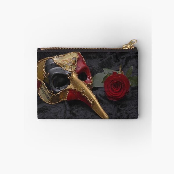 Item preview, Carnival Venetian Pantalone Mask Masquerade Rose designed and sold by Bubble-Designs.