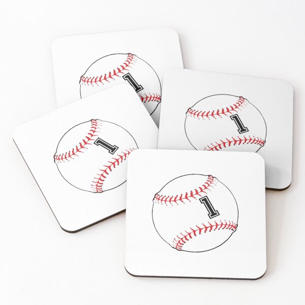 Item preview, Baseball Player Jersey No 1 Back Number #1 Ball Sport Sticker Gift designed and sold by theshirtinator.