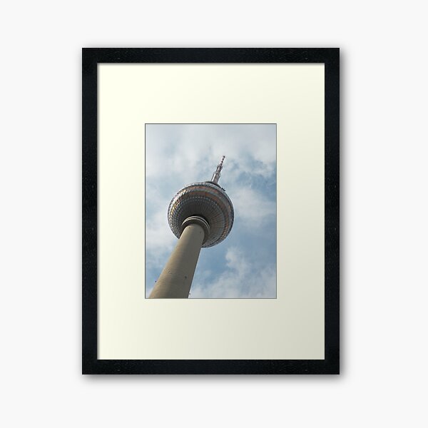 Fernsehturm Framed Art Print