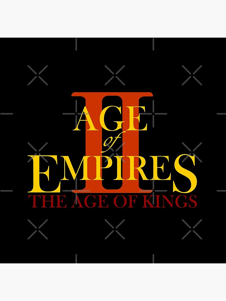 Age Of Empires 2 Logo Art Board Print By Snippypie Redbubble