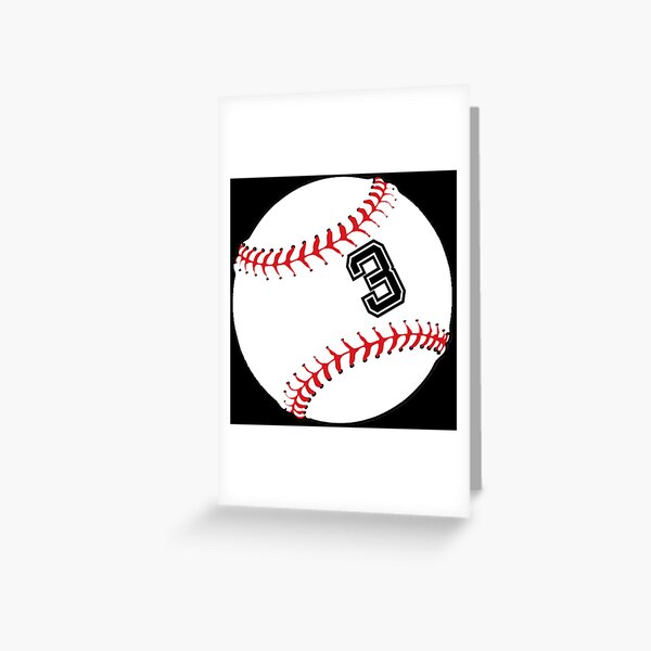 number 3 baseball