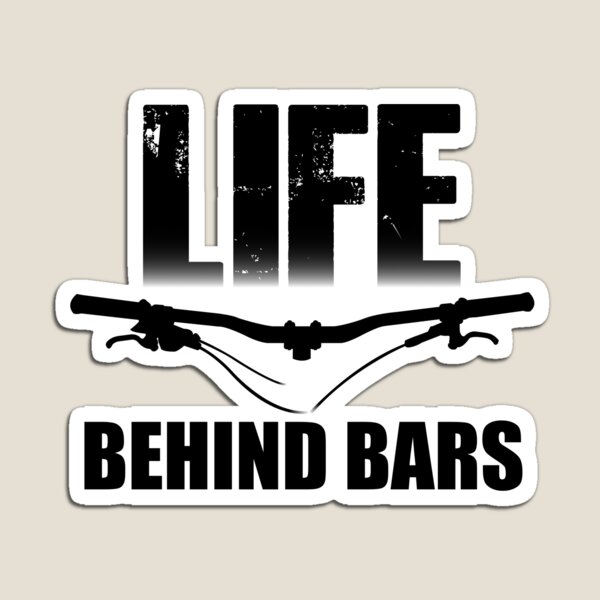 Item preview, Life Behind Bars Mountain Biking / MTB Design designed and sold by chriswilson111.