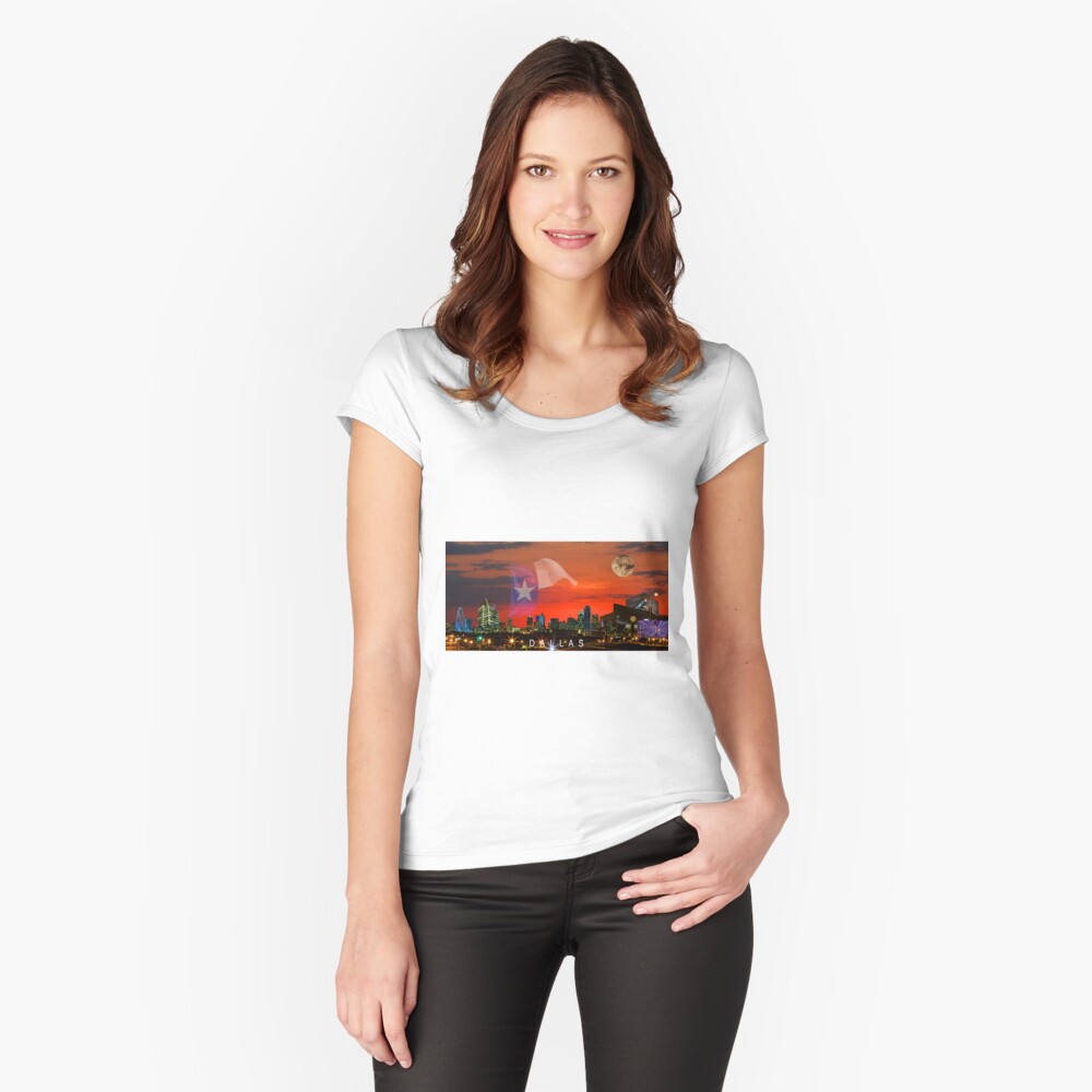 Item preview, Fitted Scoop T-Shirt designed and sold by WarrenPHarris.