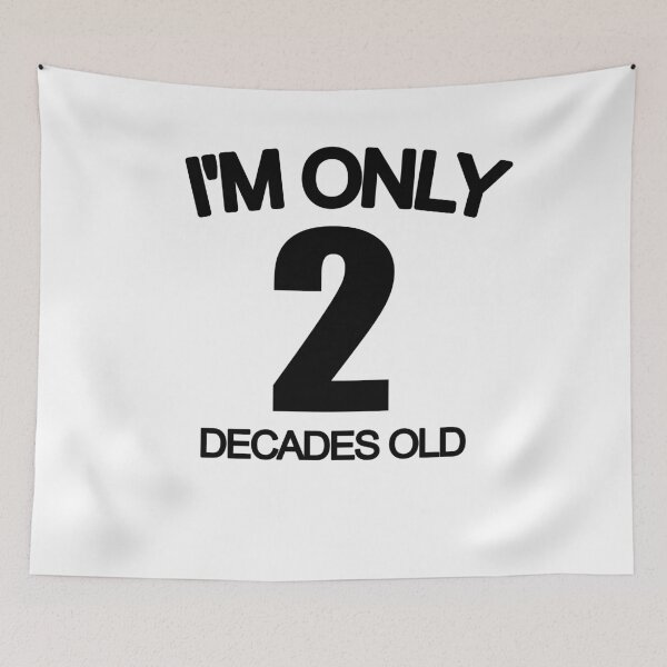 Item preview, Vintage Retro 20 Birthday 2 Decades designed and sold by Mmastert.
