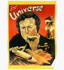 Póster Elon Musk fuma hierba
