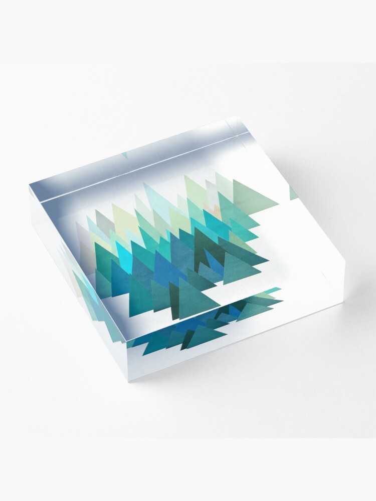 Alternate view of Cold Mountain Acrylic Block