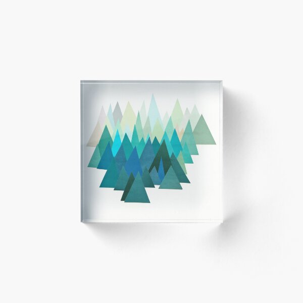 Cold Mountain Acrylic Block