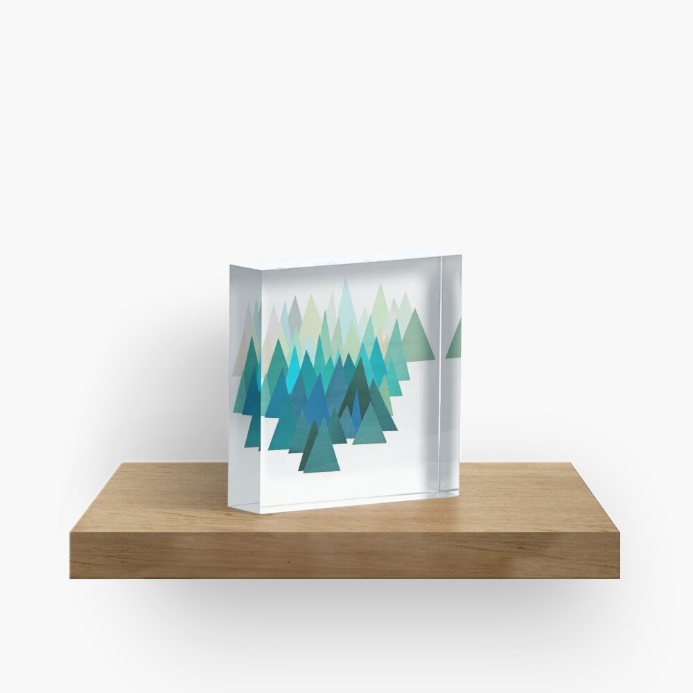 Cold Mountain Acrylic Block