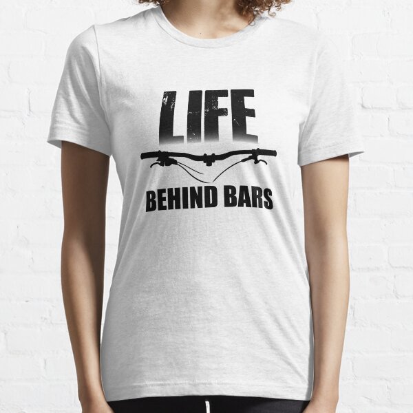 Life Behind Bars Mountain Biking / MTB Design Essential T-Shirt